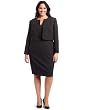 Kasper Womens Melange Jacket Dress