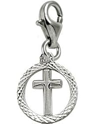 Rembrandt Charms Cross Charm with Lobster Clasp
