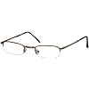 Sunoptic RF24A Gunmetal Folding Reading Glasses - Strength +2.50 Including Case