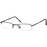Sunoptic RF24A Gunmetal Folding Reading Glasses - Strength +2.00 Including Caseby Sunoptic