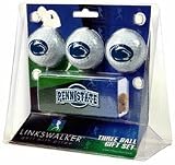 Penn State Nittany Lions 3 Ball Gift Pack with Hat Clip