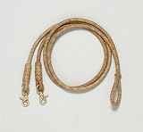 Royal King Deluxe Roping Reins - Natural - 7' Long