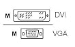 2M Dvi Analog HD-15 VGA M To M