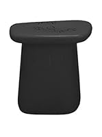 Laboratorio Pesaro Taburete Bitta Negro