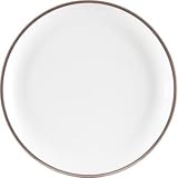 Wedgwood Plato Platinum Coupe Dinner Plate 10.75-in.