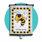 Georgia Tech Yellow Jackets Car Window Sun Shade