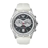 Emporio Armani Mens Chronograph Strap Watch by Emporio Armani