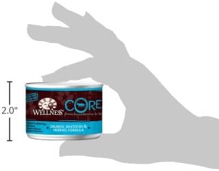 Wellness CORE Grain-Free, Salmon, Whitefish and Herring Recipe Dog Food (Pack of 24, 6-Ounce Cans)