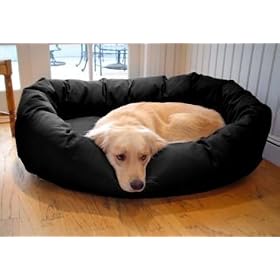 Majestic Dog Bagel Pet Bed Medium Green
