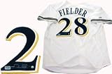 Prince Pielder Autographed / Signed Milwaukee Brewers Jersey