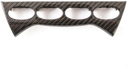 MAcarbon Carbon Fiber Porsche 996 and 986 Boxster 'Batwing' Dashboard Switch Surround (4 Holes)