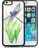 Beautiful Dragonfly black for iPhone 6S 4.7 Inch TPU Phone Case