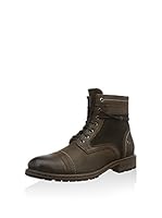 Xti Botas de cordones (Marrón)