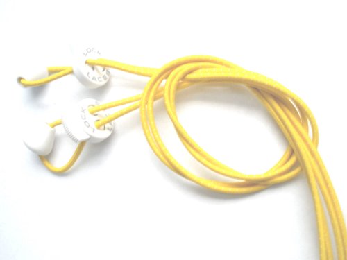 Lock Laces, Lemon Yellow
