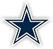 Dallas Cowboys 12'' Logo Car Magnet