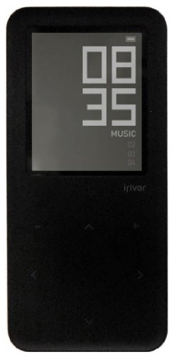 iriver 高性能デザイナーズオーディオプレーヤー E30 MATTE 8GB ブラック 52時間再生 FM予約録音 再生速度調整可能 E30-8GB-BLK