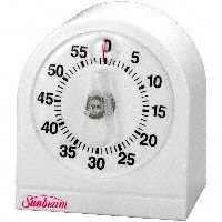 60 MINUTE TIMER, WHITE - CD by Norpro