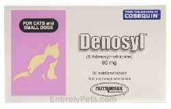 Denosyl 30 tablets, 90 mg each For cats and small dogs