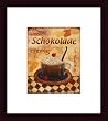 Art Poster Wood Framed Print - Schokolade - Artist: Valorie Wenk- Poster Size: 8 X 10