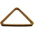 Deluxe Wood Pool Ball Triangle, Oak