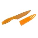 Hampton Forge Tomodachi 6-Inch All Purpose Kitchen Knife, Orange