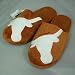 Texas Longhorns Big Logo Hard Sole Slide Slippers - M