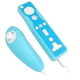 2 Blue and Pink 2 Tone Silicone Skin Cases for Nintendo Wii Remote Control  ....