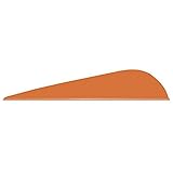 UPC 688336014047 product image for Q2i Duravane-II Vanes (Pack of 100), Neon Orange, 3