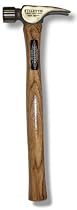 Stiletto TI14MS 14oz Titanium, Milled Face, 18" Straight Hickory Handle Framing Hammer