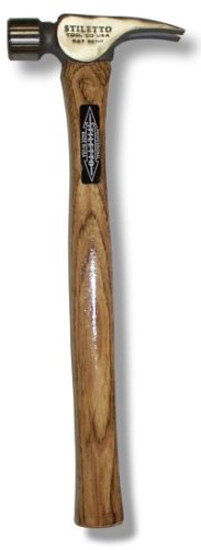 Stiletto TI14MS Titanium Milled Face Straight Handle Framing Hammer