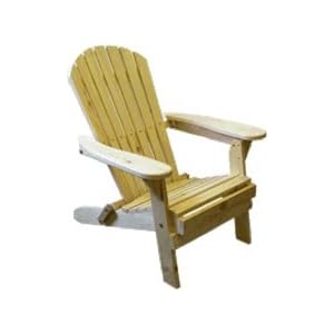 Bear Chair Cedar Folding Adirondack Chair Kit by
