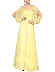 A-line Cocktail Embroidered  Pleated Long Sleeves Chiffon Homecoming Dress/Pageant Dress/Prom Dress/Party Dress/Wedding Dress  With Rhinestones