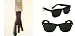 Classic 09' Style Black Wayfarer Sunglasses W/ Free Eyewear Cord