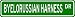 BYELORUSSIAN HARNESS Street Sign ~ Custom Street Sign - Aluminum