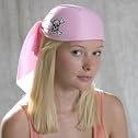 Pink Pirate Scarf Hat
