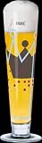 Review Ritzenhoff Tableware  / Pilsner Beer Glass, Enjoy Crown, Designer Color Enamel Beer Glass w/ Coaster in Gift Box