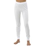 Cotton Warm Essentials Thermal Pant White
