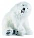 Hansa Polar Bear Cub Stuffed Plush Animal, SItting