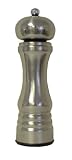 Chef Specialties 08400 Professional Series 8 - 20 cm Prentiss - Brushed Steel Finish Pepper Mill