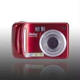 Digital Point & Shoot-Vivitar 12.1 Megapixel HD Digital Camera with 5x Digital Zoom And 2.4 LCD-Black