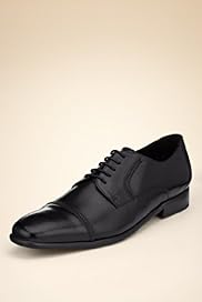 Collezione Leather Plaited Toe Cap Shoes