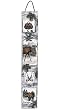 "Outdoor Living" Moose Bear Bell Pull Wall Hanging 6" x 36"