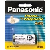 New Panasonic Replacement Battery For Phones Ni-MH Chemistry 2.4V Power 2 Cells 830mah Capacity