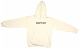 Party Boy Men's Hoodie Sweat Shirt Large, White