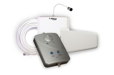 Wilson Electronics DB Pro 65 dB Adjustable Gain 800/1900MHz In-building Wireless Smart Technology IITM Signal Booster Kit with Directional Wide Band Yagi and Panel Antenna for Home or Office.