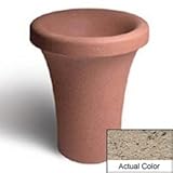 Wausau Sl409 Round Planter - Weatherstone Gray 24x30 Wausau Sl409 Round Planter - Weatherstone Gray 24x30