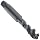 Dormer MTT-X E008/MTT-X E018 Powdered Metal Spiral Flute Threading Tap, Black Oxide Finish, Round Shank With Square End, Modified Bottoming Chamfer