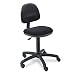 Safco 3380BL Swivel Desk Chair, Precision Height, Black Fabric