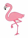 Review Saltbox  / Pink FLAMINGO bathroom APPLIQUES d?r tub TREADS