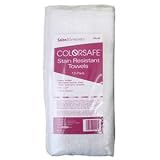 Salon Towels 16" X 27" Colorsafe White 100% Cotton * 12 Pack